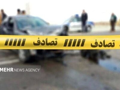 تصادف در جاده بندرعباس-میناب ۶ مصدوم برجای گذاشت