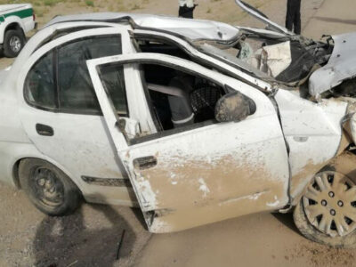 تصادف در محور شاهرود به میامی ۴ مصدوم برجا گذاشت