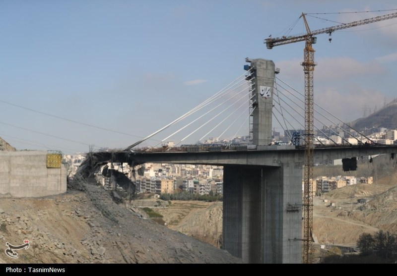 تصاویر پل B1 کرج پس از حمله آمریکایی ـ صهیونی