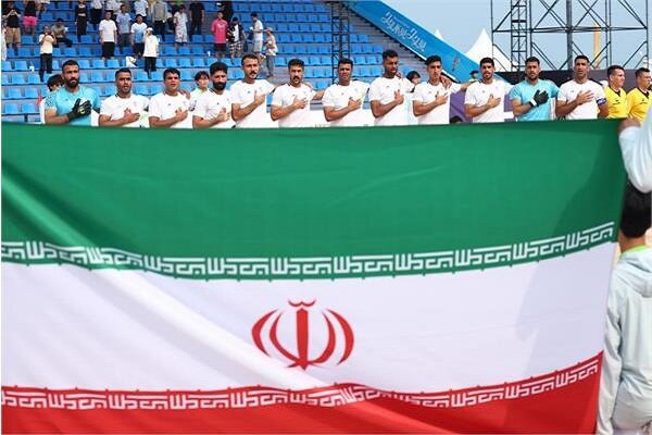 تیم فوتبال ساحلی با ۱۳ گل تایلند را شکست داد