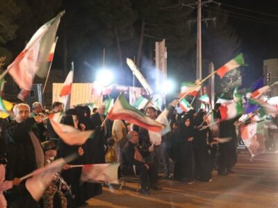 حضور پرشور مردم تربت جام در شب پنجاه و ششم