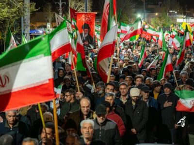 حضور پرشور مردم کردکوی در تجمعات شبانه