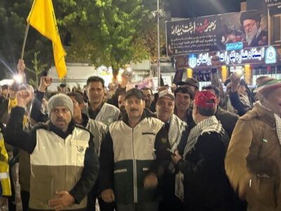 حمایت قوچانی‌ها از پاسداران دلاور ایران