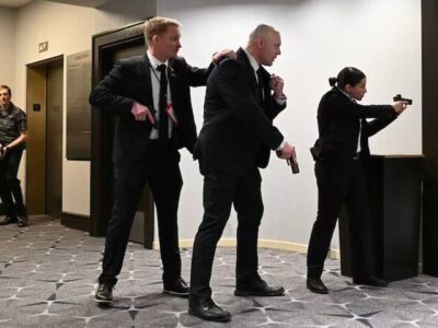 خارج کردن ترامپ از ضیافت شام خبرنگاران کاخ سفید در پی تیراندازی