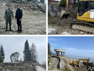 خزایی: بخشی از اراضی ساحلی نجارده نوشهر آزاد شد