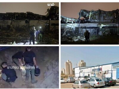 خسارات سنگین در ۴ مکان در تل‌آویو بر اثر حمله موشکی ایران / هدف قرار گرفتن یک کارخانه پهپادسازی در مرکز اسرائیل