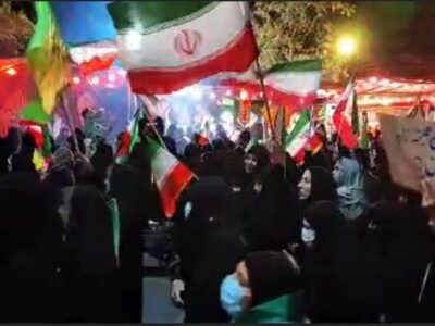 خیابان آیت الله کاشانی شهرکرد میزبان پنجاه و ششمین اجتماع مردمی