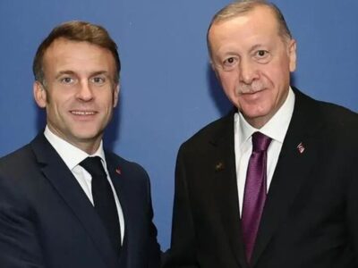 رایزنی اردوغان و مکرون درباره تنگه هرمز