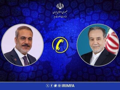 رایزنی تلفنی وزیران خارجه ایران و ترکیه