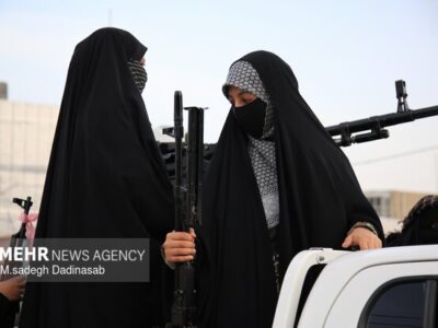 رژه اقتدار دختران؛ نمایش امید و ایستادگی در گلپایگان