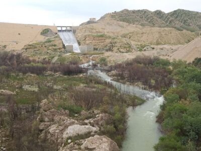 سرریز سد شرفشاه در کرمانشاه راه عشایر را بلعید