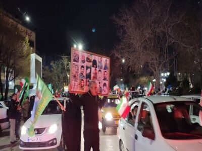 سلام خاص شهروند همدانی از خیابان‌ها به شهدای وطن