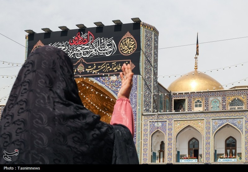 سیاهپوشی حرم امام رضا(ع) به مناسبت شهادت امام صادق(ع)+تصاویر امام صادق (ع) , شهادت , خراسان رضوی , مشهد مقدس , اخبار مشهد , حرم امام رضا(ع) , امام رضا (ع) , آستان قدس رضوی ,