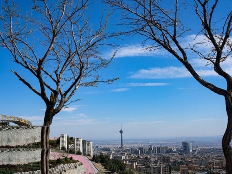 شاخص کیفیت هوای تهران امروز چهارشنبه ۲۶ فروردین ۱۴۰۵/ هوای پایتخت پاک است