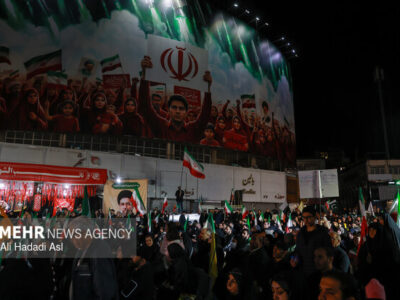 شنیده شدن پدافند هوایی در مناطقی از تهران برای مقابله با اهداف متخاصم