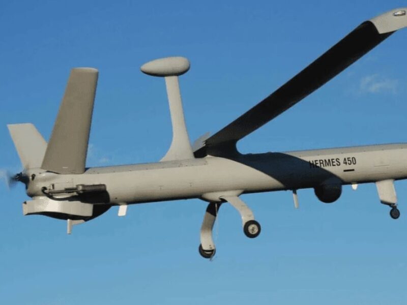 شکار پهپاد انتحاری با تور + عکس