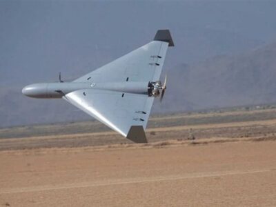 عملیات موفق شبکه پدافند سپاه/ شکار پهپاد انتحاری لوکاس آمریکایی