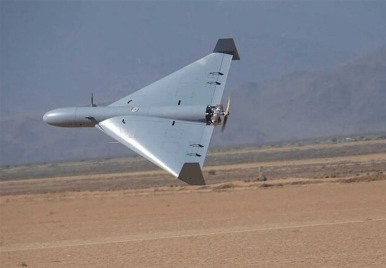 عملیات موفق شبکه پدافند سپاه/ شکار پهپاد انتحاری لوکاس آمریکایی