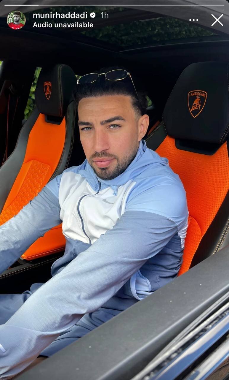 لامبورگینی‌سواری ستاره استقلال در اسپانیا + عکس