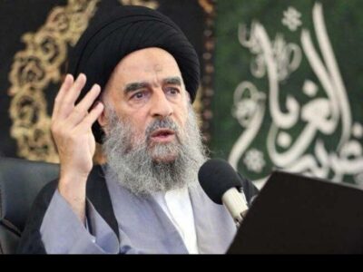 مرجع تقلید شیعیان عراق: در ملت‌های اسلامی روح ایمان بیدار شده است