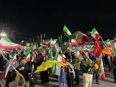 مردم خرمدشت برای پنجاه و پنجمین شب متوالی به خیابان آمدند