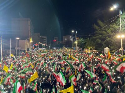 موشک بالستیک قدر«کابوس صهیونیست ها» در اجتماع مردم کرمان