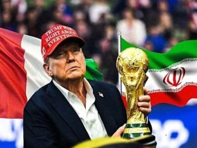 نمایش پرچم ایتالیا در آمریکا / حضور ایران در جام جهانی ۲۰۲۶ لغو شد؟