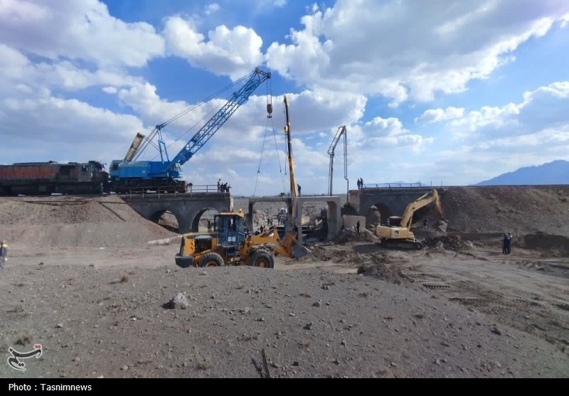 هر 6 نقطه ریلی حملات آمریکایی ـ صهیونی ترمیم شد + تصاویر هر 6 نقطه ریلی حملات آمریکایی ـ صهیونی ترمیم شد + تصاویر