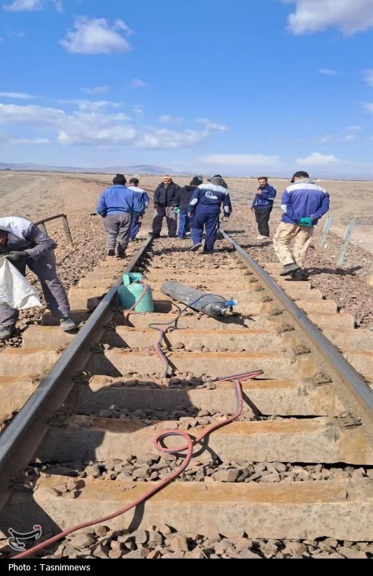 هر 6 نقطه ریلی حملات آمریکایی ـ صهیونی ترمیم شد + تصاویر هر 6 نقطه ریلی حملات آمریکایی ـ صهیونی ترمیم شد + تصاویر