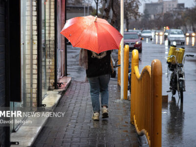 هشدار هواشناسی؛ تشدید رگبار بارش‌های بهاری در ۲۰ استان تا چهارشنبه