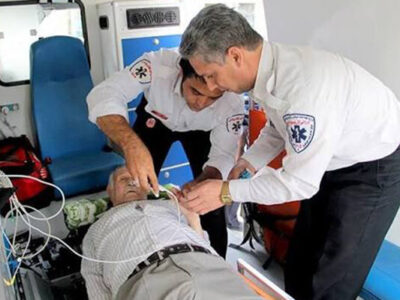 پس از ۱۰ دقیقه ایست قلبی، اورژانس لالجین جان بیمار را نجات داد