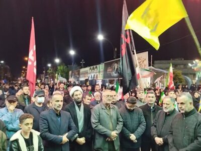 پنجاه و دومین حضور پرشور و شبانه مردم آستانه اشرفیه در میدان