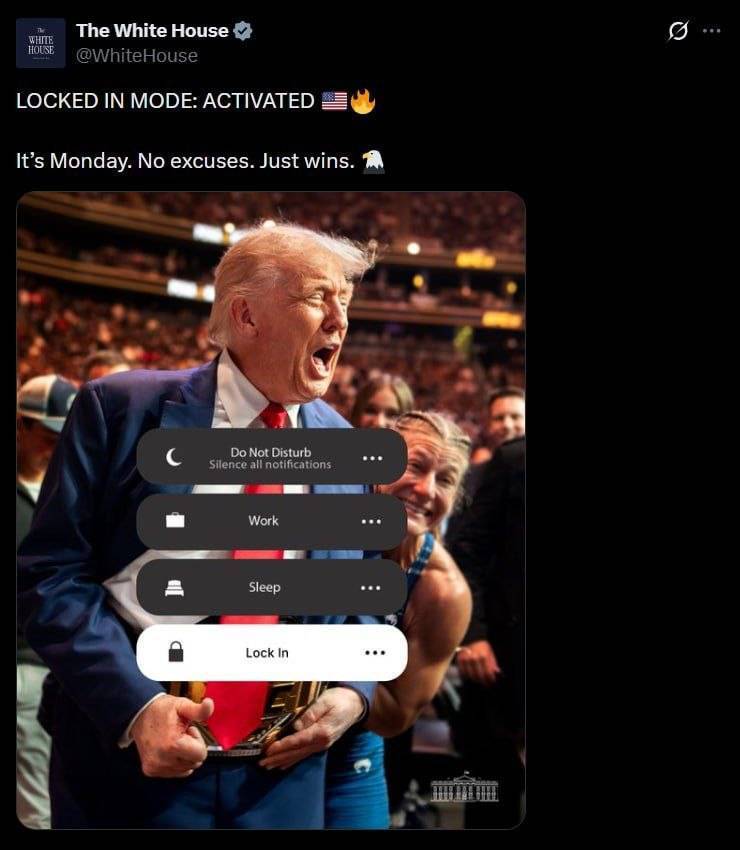پیام مرموز کاخ سفید منتشر شد