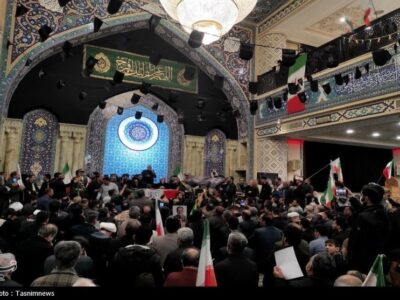 پیکر مطهر سپهبد شهید سید عبدالرحیم موسوی وارد قم شد