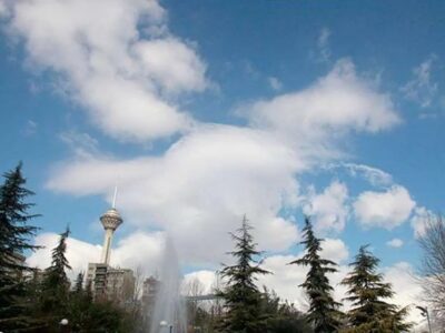 کیفیت هوای تهران چهارشنبه ۲۶ فروردین ۱۴۰۵ / وضعیت هوای تهران چگونه است؟