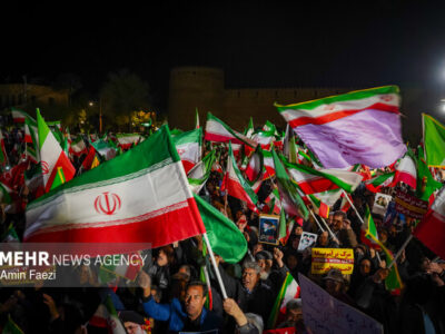 ۵۰ شب گردهمایی در پنج میدان اصلی شهر