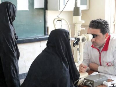 ارائه بیش از ۲۶۰۰ خدمت رایگان در کاروان سلامت هلال‌احمر تبریز