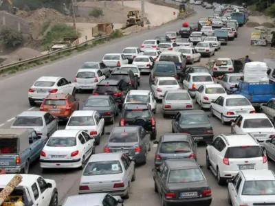 ترافیک سنگین خودرویی در جاده چالوس و هراز/ اطلاعیه مهم پلیس راهور برای مسافران