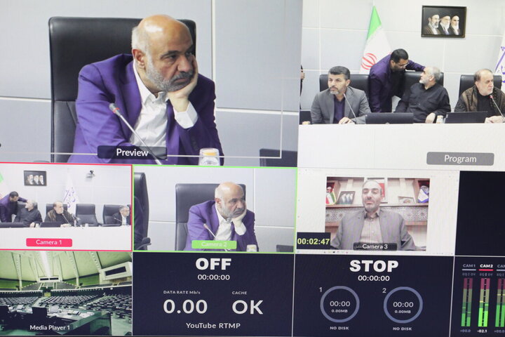 حضور گسترده نمایندگان در جلسه مجازی مجلس؛ خانه ملت بر مدار نظارت