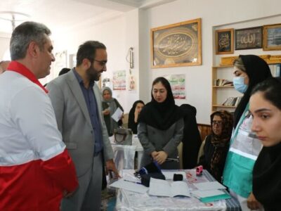 کاروان سلامت به روستای پیشنبور کلاردشت رسید
