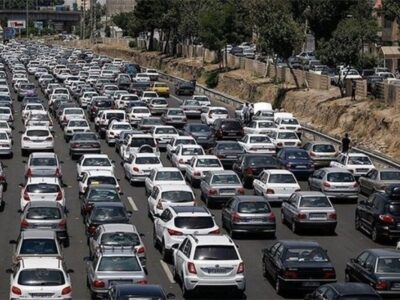 آخرین وضعیت ترافیکی محورهای مواصلاتی کشور / محورهای ورودی پایتخت شلوغ شد