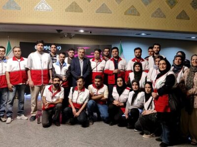 امدادگران هلال احمر مهمان ویژه تئاتر شهر شدند