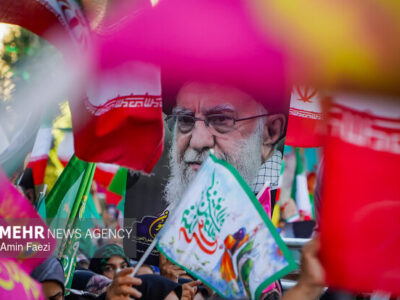 جشن کیلومتری غدیر در قلب تبریز؛ خیابان‌ها میزبان شادی خانوادگی