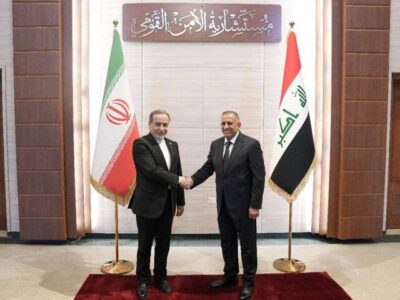 رایزنی وزیر امور خارجه با مشاور امنیت ملی عراق