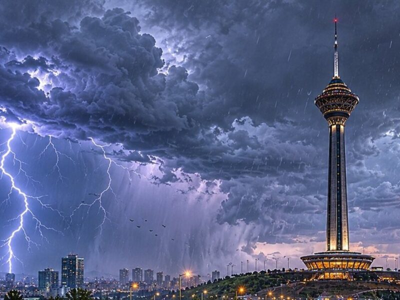 رگبار و رعدوبرق در تهران و شمال کشور / هشدار مهم هواشناسی صادر شد