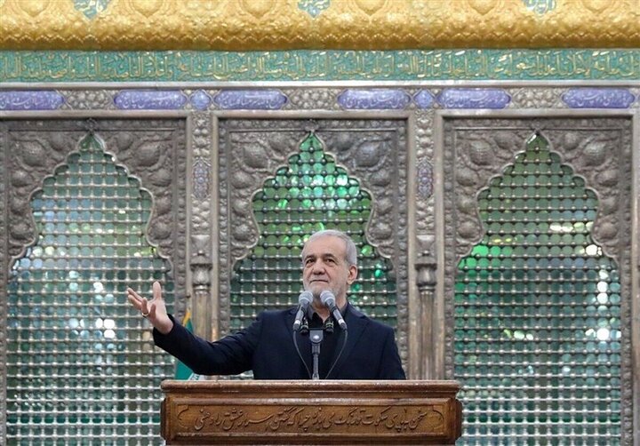 پزشکیان، سخنران مراسم شب عاشورای حسینی در حرم امام خمینی(ره)