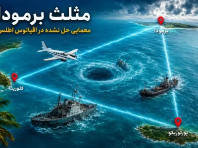 ۱۰ واقعیت باورنکردنی درباره مثلث برمودا / اسرارآمیزترین منطقه جهان کجاست؟