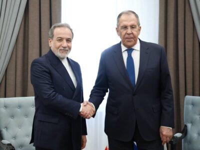 دیدار عراقچی با لاوروف