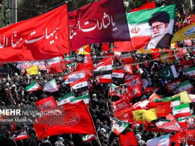 لبیک مدیران ارشد ادوار به فرمان رهبری برای قصاص و انتقام از دشمنان