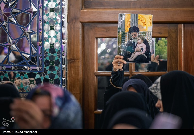 حرم امام رضا(ع) , امام رضا (ع) , مشهد مقدس , اخبار مشهد , خراسان رضوی , شهید امام خامنه ای (ره) , تشییع آیت‌الله‌العظمی سید علی خامنه‌ای , زائر رضوی , زائران , 